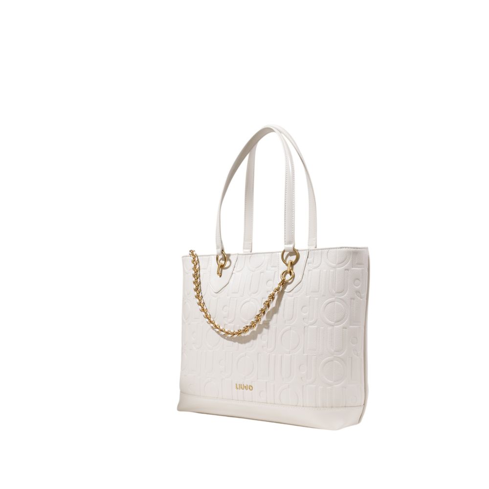 Liu Jo Cream Polyethylene Handbag
