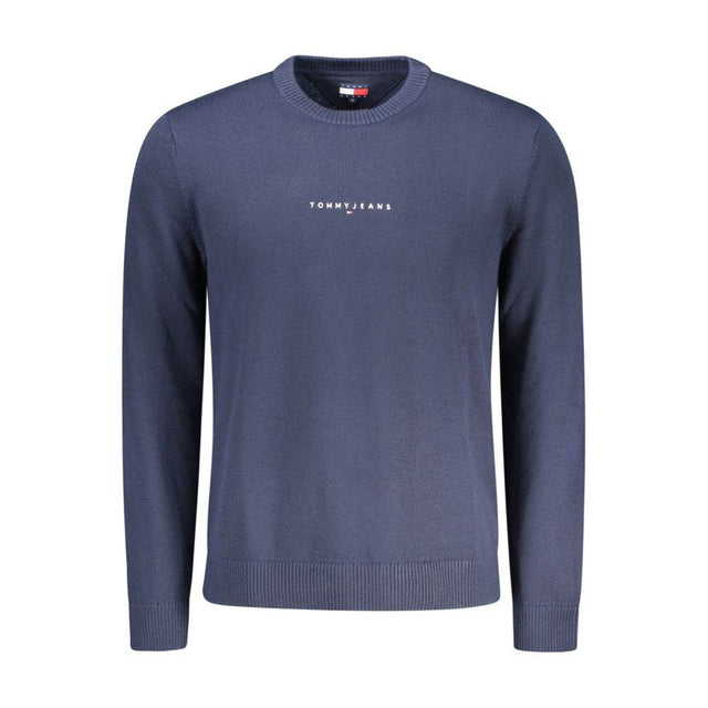 Tommy Hilfiger Blue Polyester Men Sweater - Hilstor