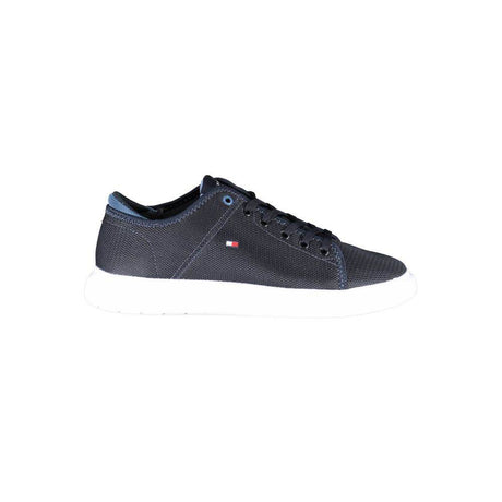 Tommy Hilfiger Blue Recycled Polyester Men Sneaker - Hilstor