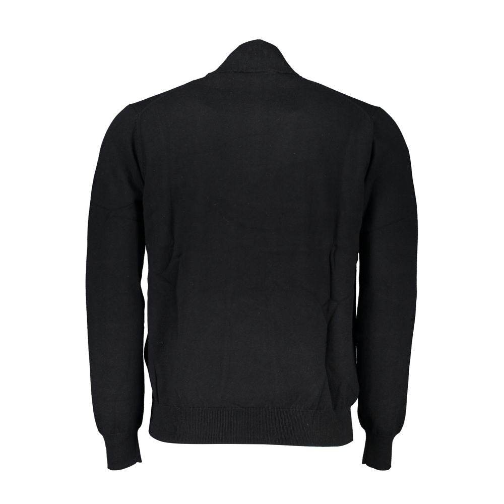 Harmont & Blaine Elegant Half-Zip Sweater with Embroidered Detail - Hilstor