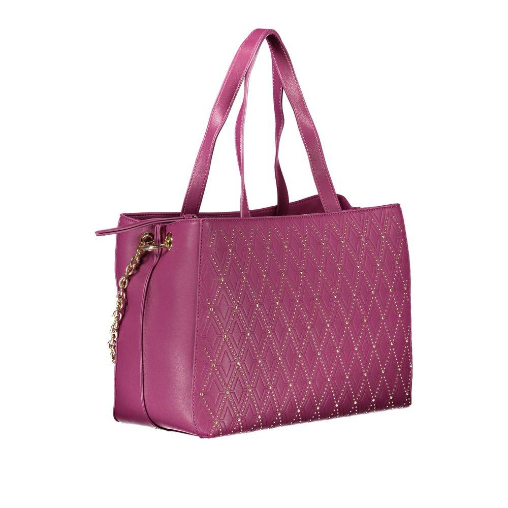 Mario Valentino Purple Polyethylene Handbag - Hilstor