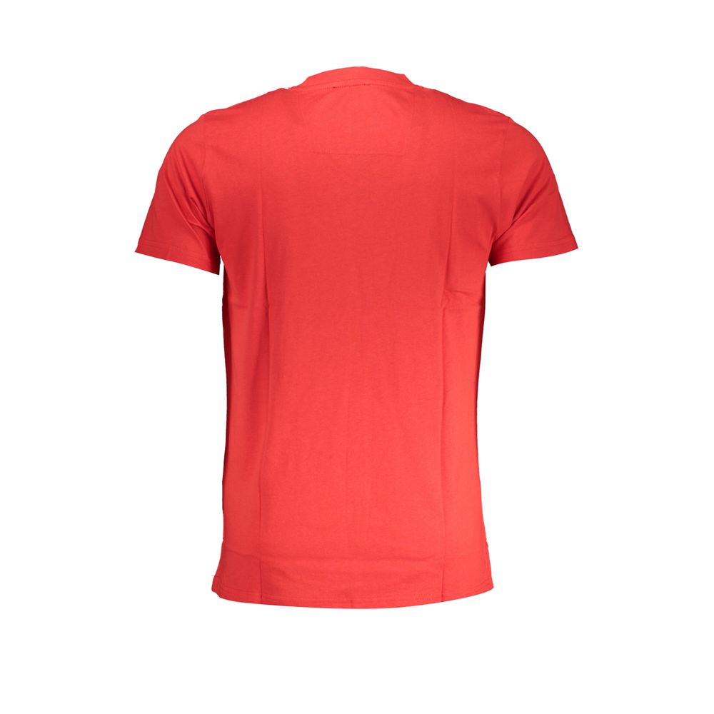 Cavalli klasse rød bomuld T-shirt