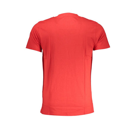 Cavalli klasse rød bomuld T-shirt