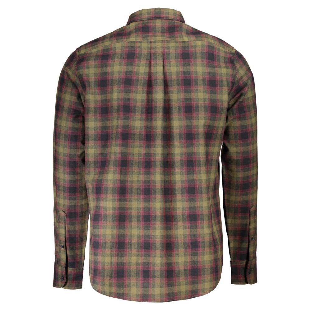 Timberland Green Cotton Shirt - Hilstor