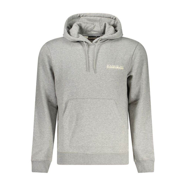 Napapijri Gray Cotton Sweatshirt - Hilstor