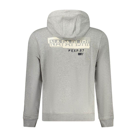 Napapijri Gray Cotton Sweatshirt - Hilstor