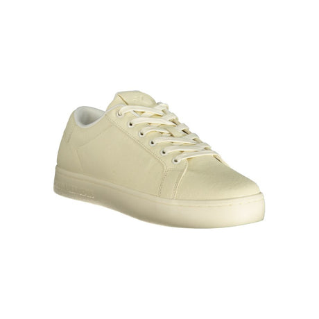 Calvin Klein Hvid Polyester Sneaker til mænd