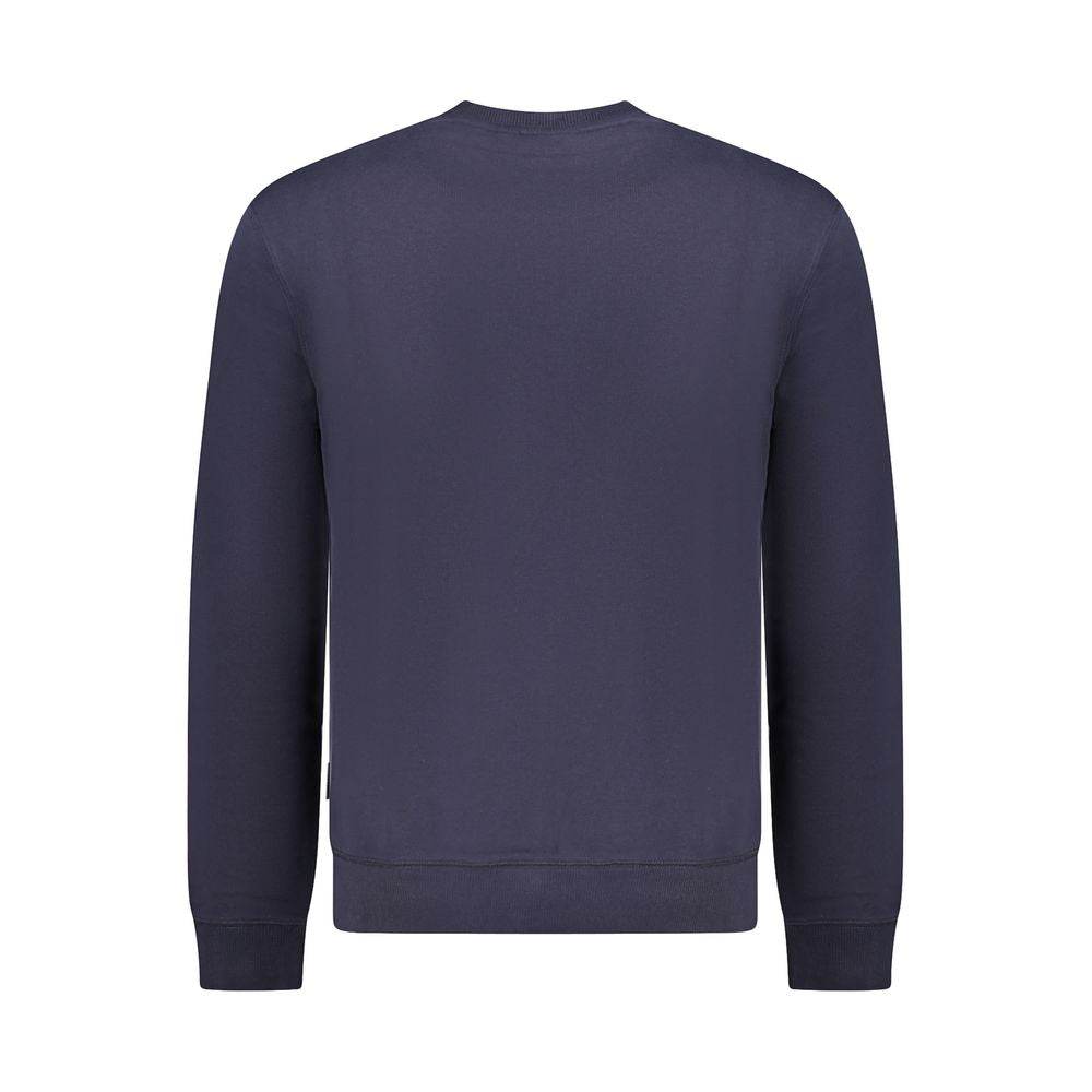 Napapijri Blue Cotton Men Sweater - Hilstor
