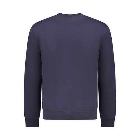 Napapijri Blue Cotton Men Sweater - Hilstor