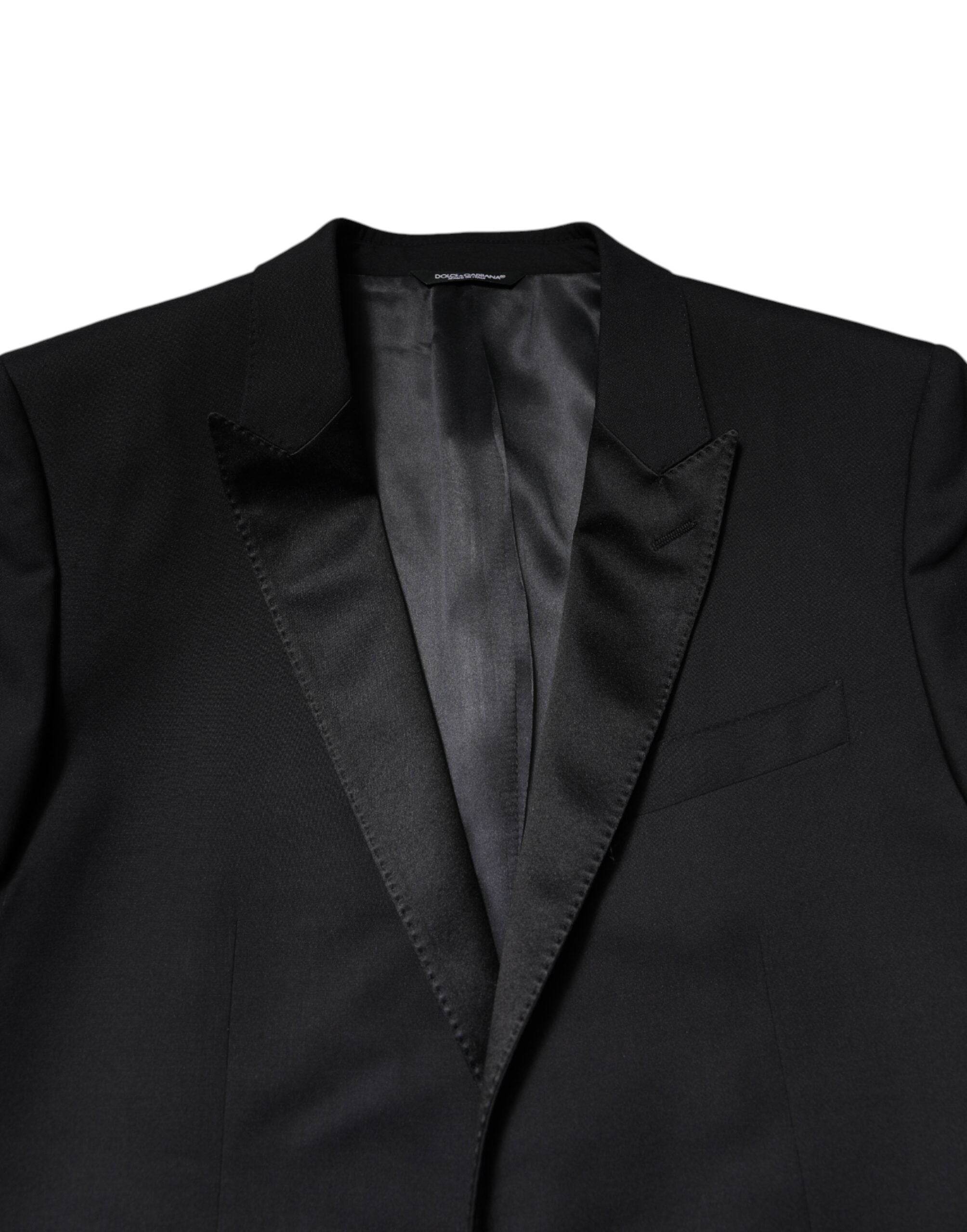 Dolce & Gabbana Dark Blue MARTINI Wool Suit 2 Piece Jacket - Hilstor