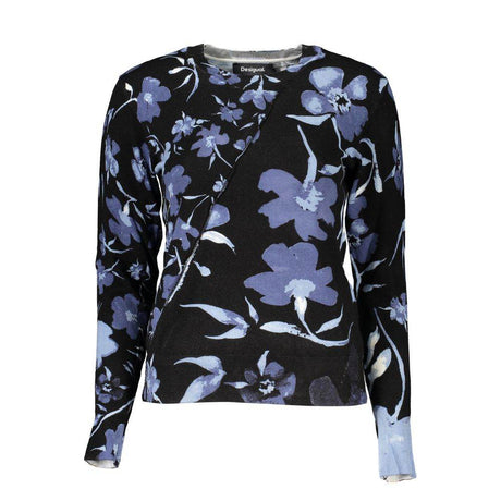 Desigual Chic Contrasting Crew Neck Sweater - Hilstor