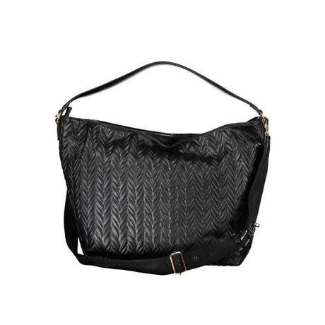 Mario Valentino Black Polyethylene Handbag - Hilstor