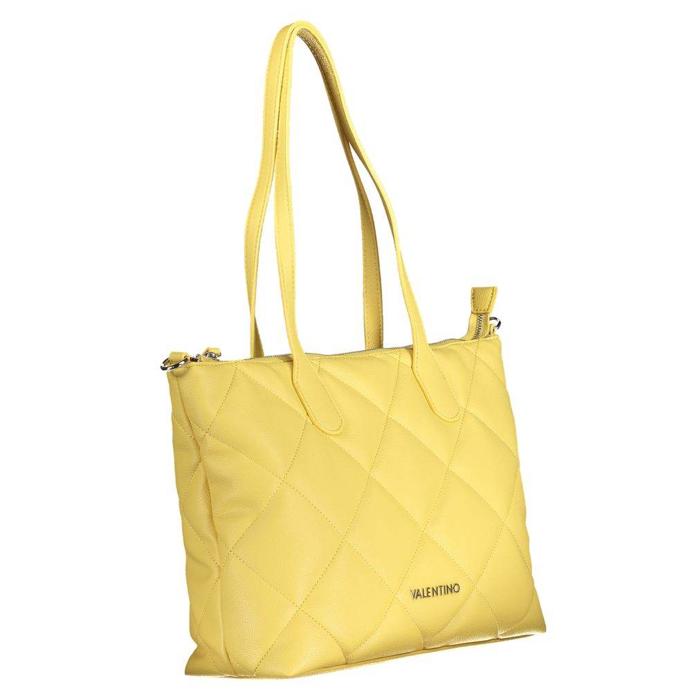 Mario Valentino Yellow Polyethylene Handbag - Hilstor