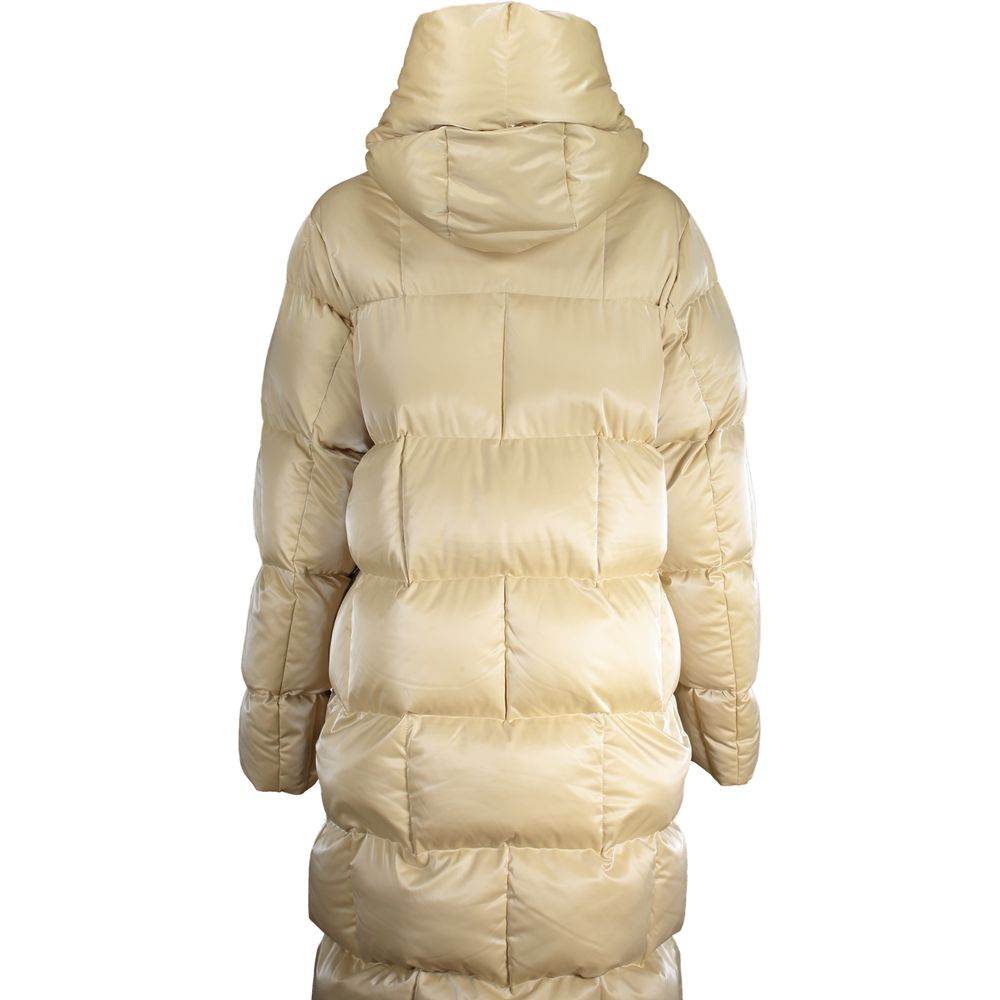 K-WAY Beige Polyester Jackets & Coat - Hilstor