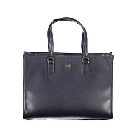Tommy Hilfiger Blue Polyethylene Handbag - Hilstor