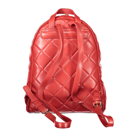 Mario Valentino Red Polyethylene Women Backpack - Hilstor