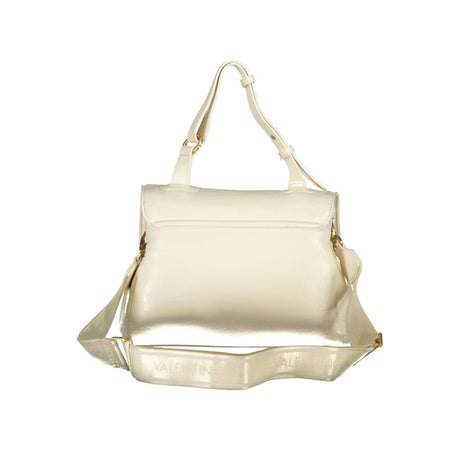 Valentino Tasker Beige Polyethylene Håndtaske til kvinder
