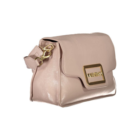 Valentino Tasker Pink Polyethylene Håndtaske til kvinder