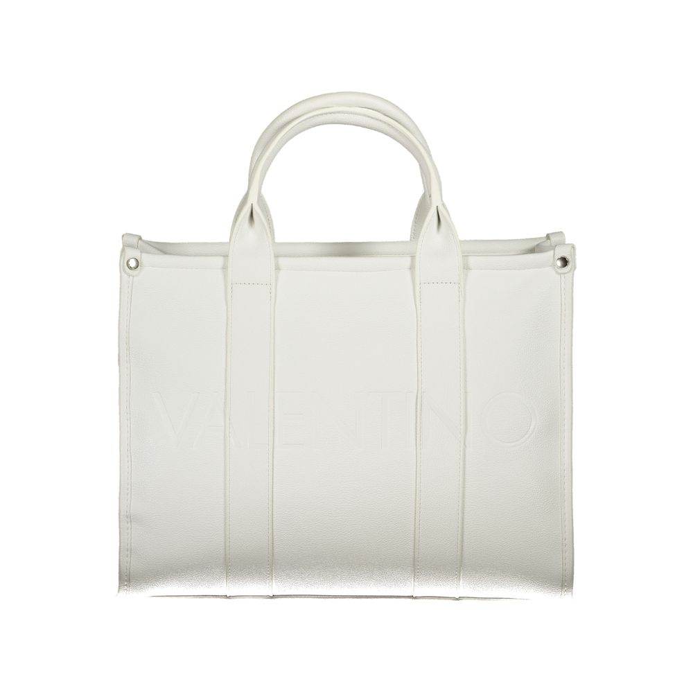 Mario Valentino White Polyethylene Handbag - Hilstor