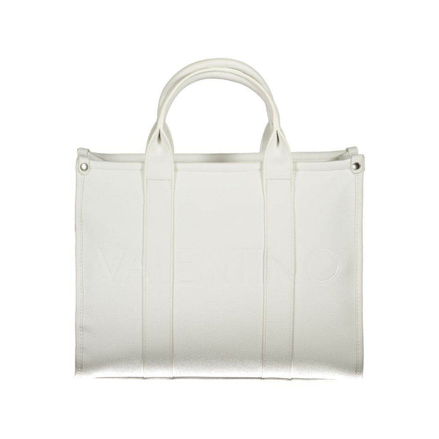 Mario Valentino White Polyethylene Handbag - Hilstor