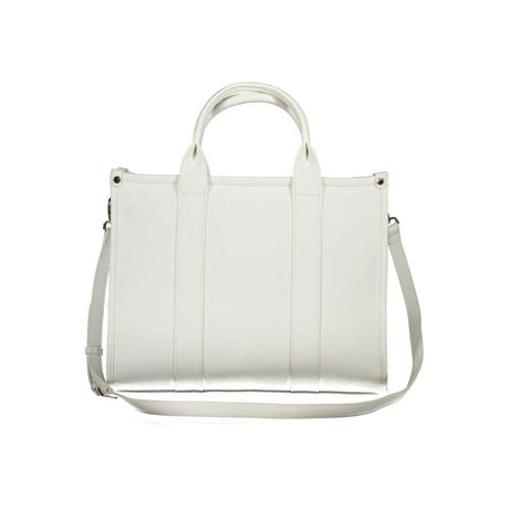 Mario Valentino White Polyethylene Handbag - Hilstor