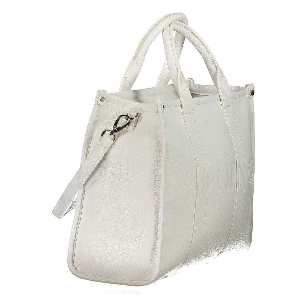 Mario Valentino White Polyethylene Handbag - Hilstor