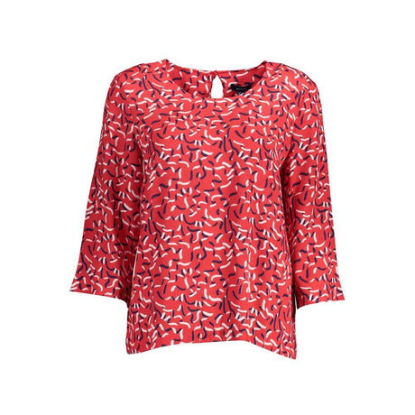 Gant Red Viscose Women Sweater - Hilstor