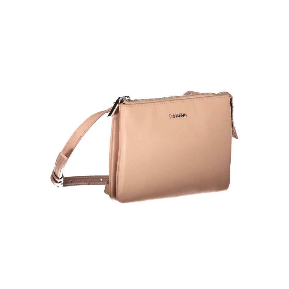Calvin Klein Pink Polyester Håndtaske til kvinder