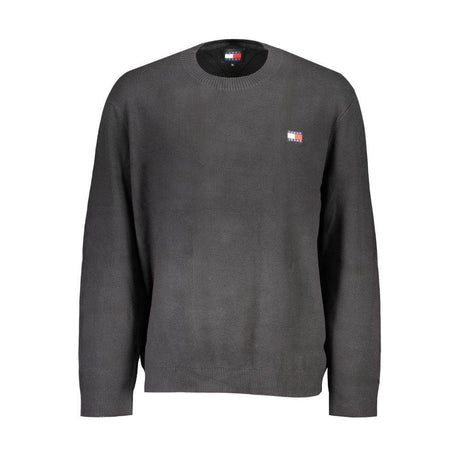 Tommy Hilfiger Black Cotton Sweater - Hilstor