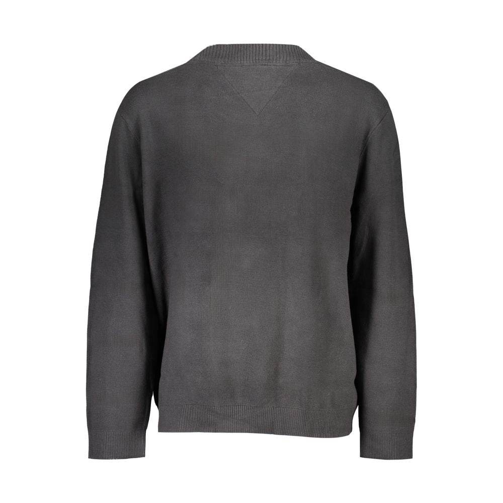 Tommy Hilfiger Black Cotton Sweater - Hilstor
