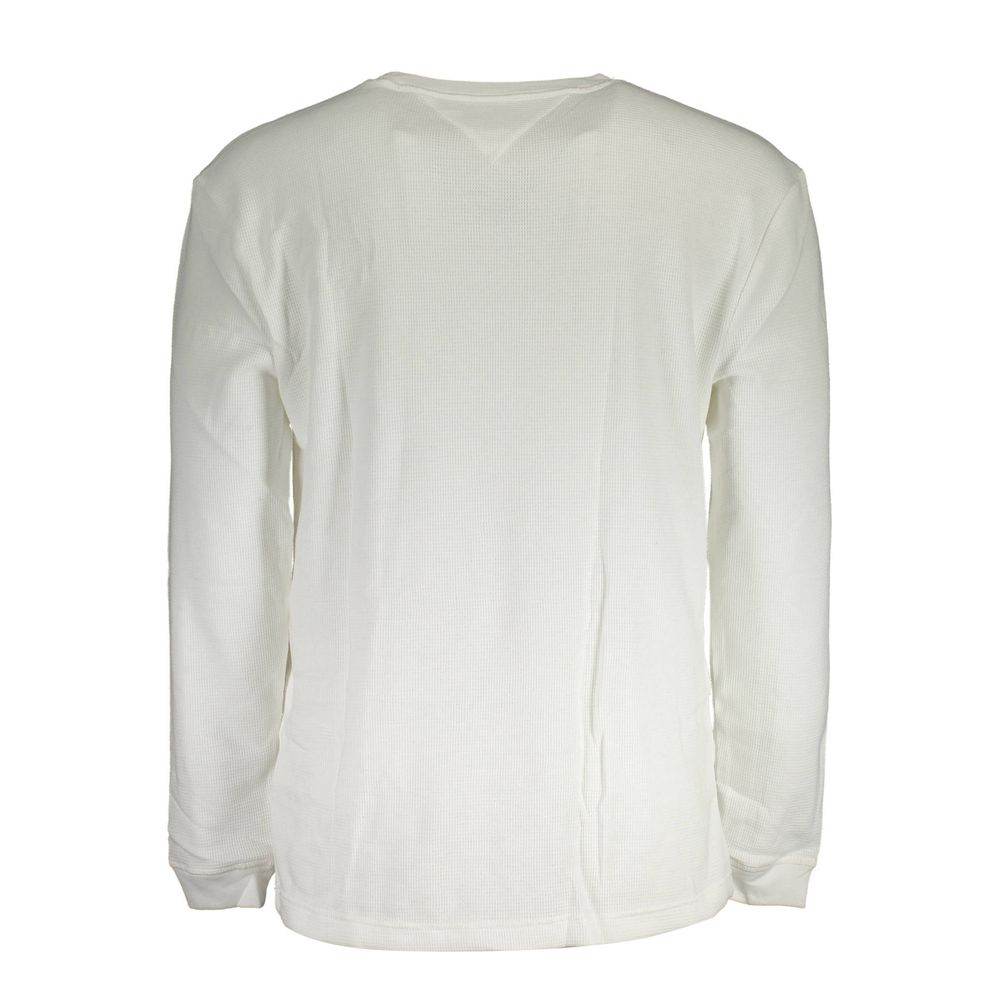 Tommy Hilfiger White Cotton Sweater - Hilstor