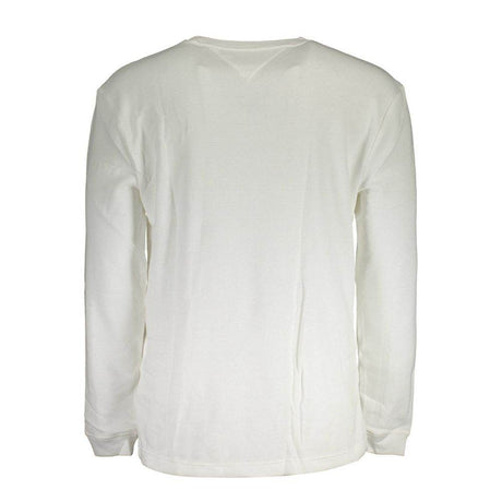 Tommy Hilfiger White Cotton Sweater - Hilstor