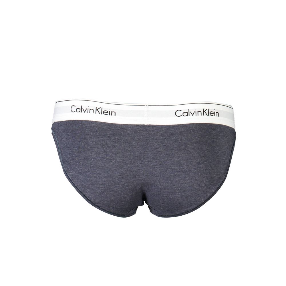 Calvin Klein blå bomulds trusse til kvinder