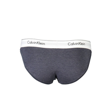 Calvin Klein blå bomulds trusse til kvinder