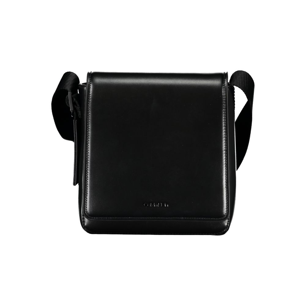 Calvin Klein elegant sort skuldertaske med logodetaljer