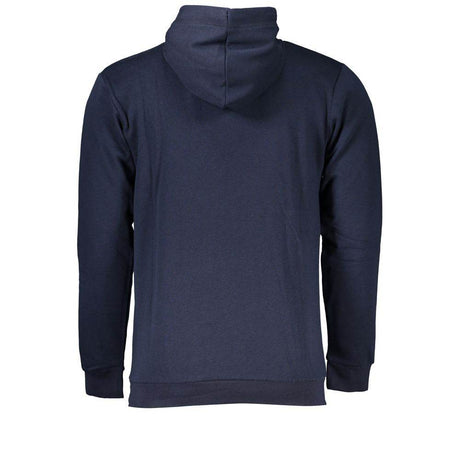 Sergio Tacchini Blue Cotton Men Hoodie - Hilstor