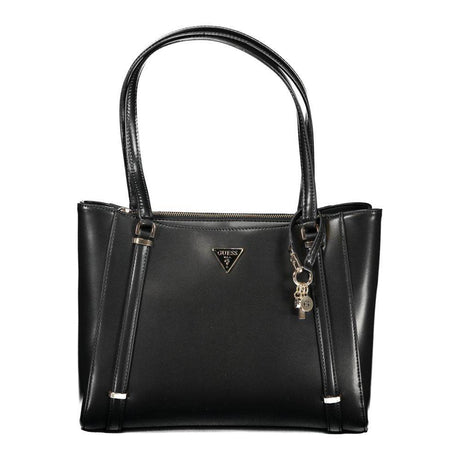 Guess Jeans Black Polyethylene Handbag - Hilstor