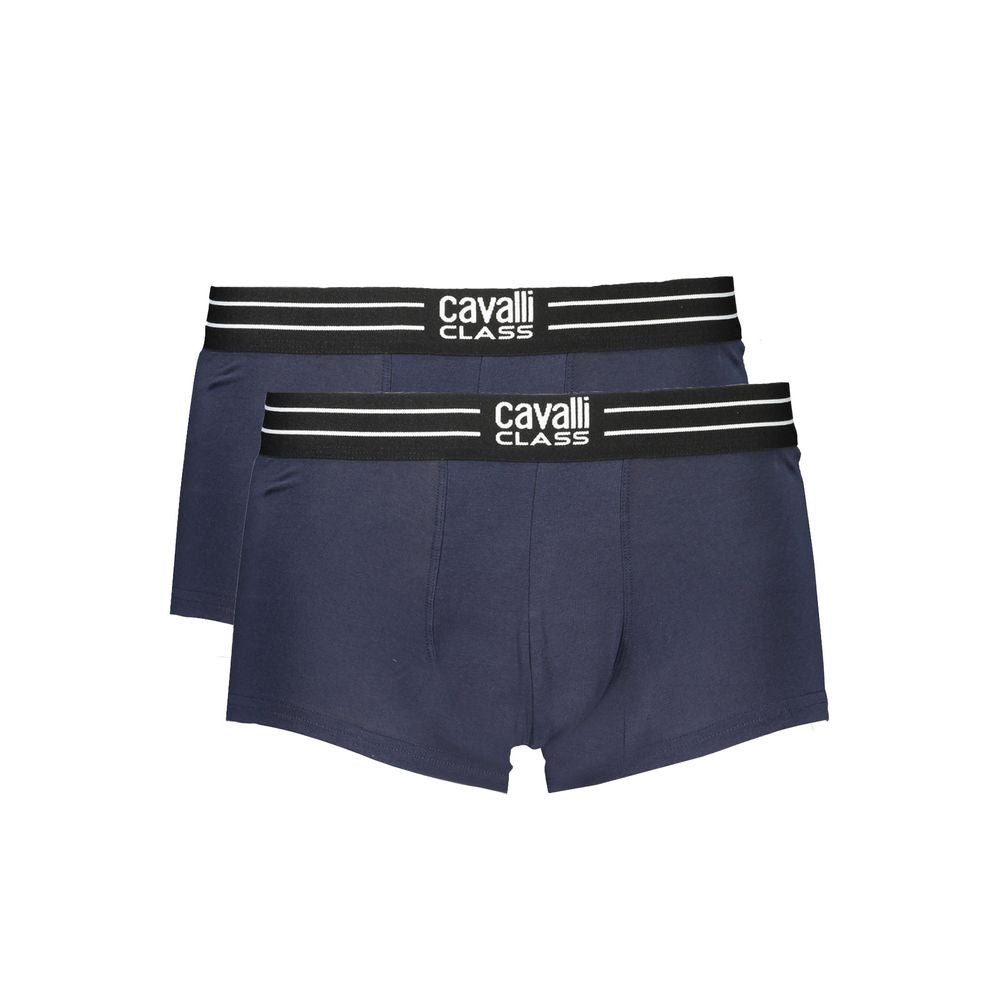 Cavalli klasse blå bomuld mænd Boxer