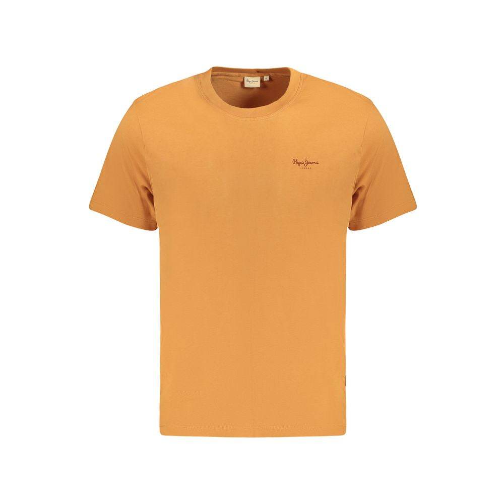 Pepe Jeans Orange Cotton T-Shirt - Hilstor