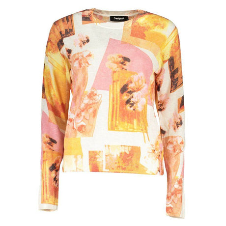 Desigual High Neck Contrast Detail Sweater - Hilstor