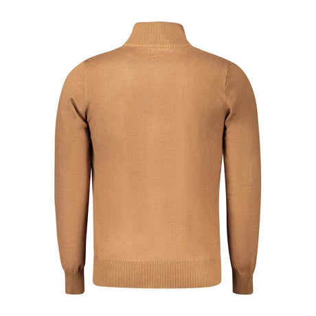 Coveri Moving Brown Viscose Men Cardigan - Hilstor