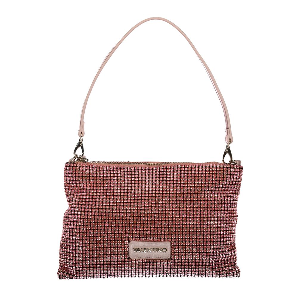 Valentino Tasker Pink Polyester Håndtaske til kvinder