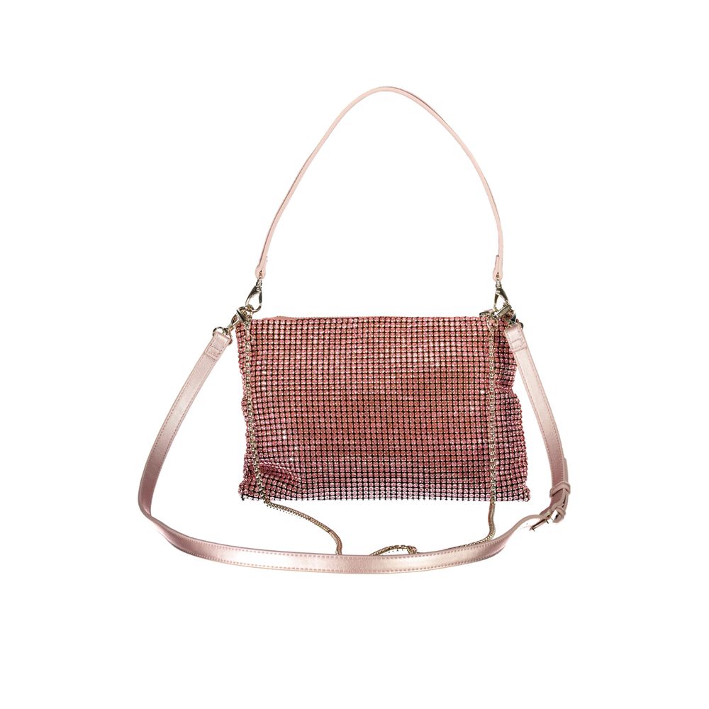 Valentino Tasker Pink Polyester Håndtaske til kvinder