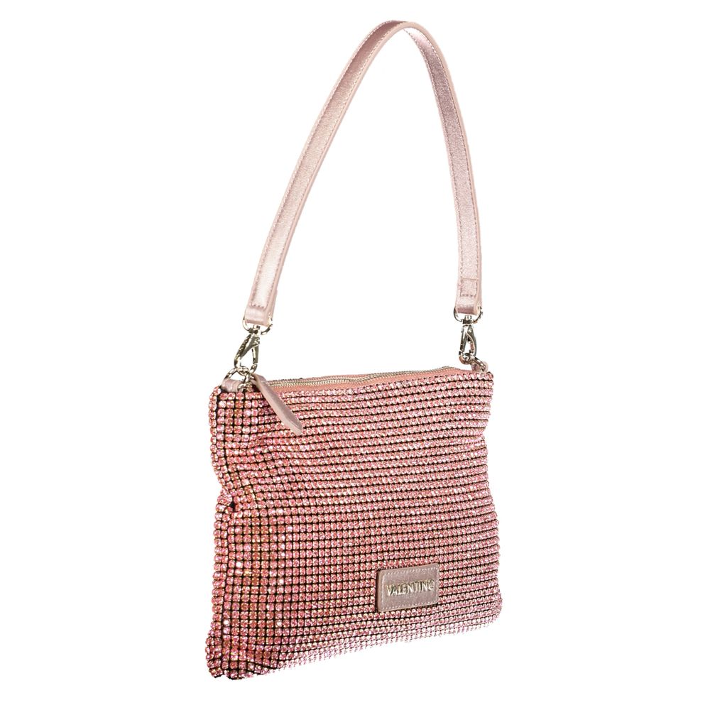 Valentino Tasker Pink Polyester Håndtaske til kvinder