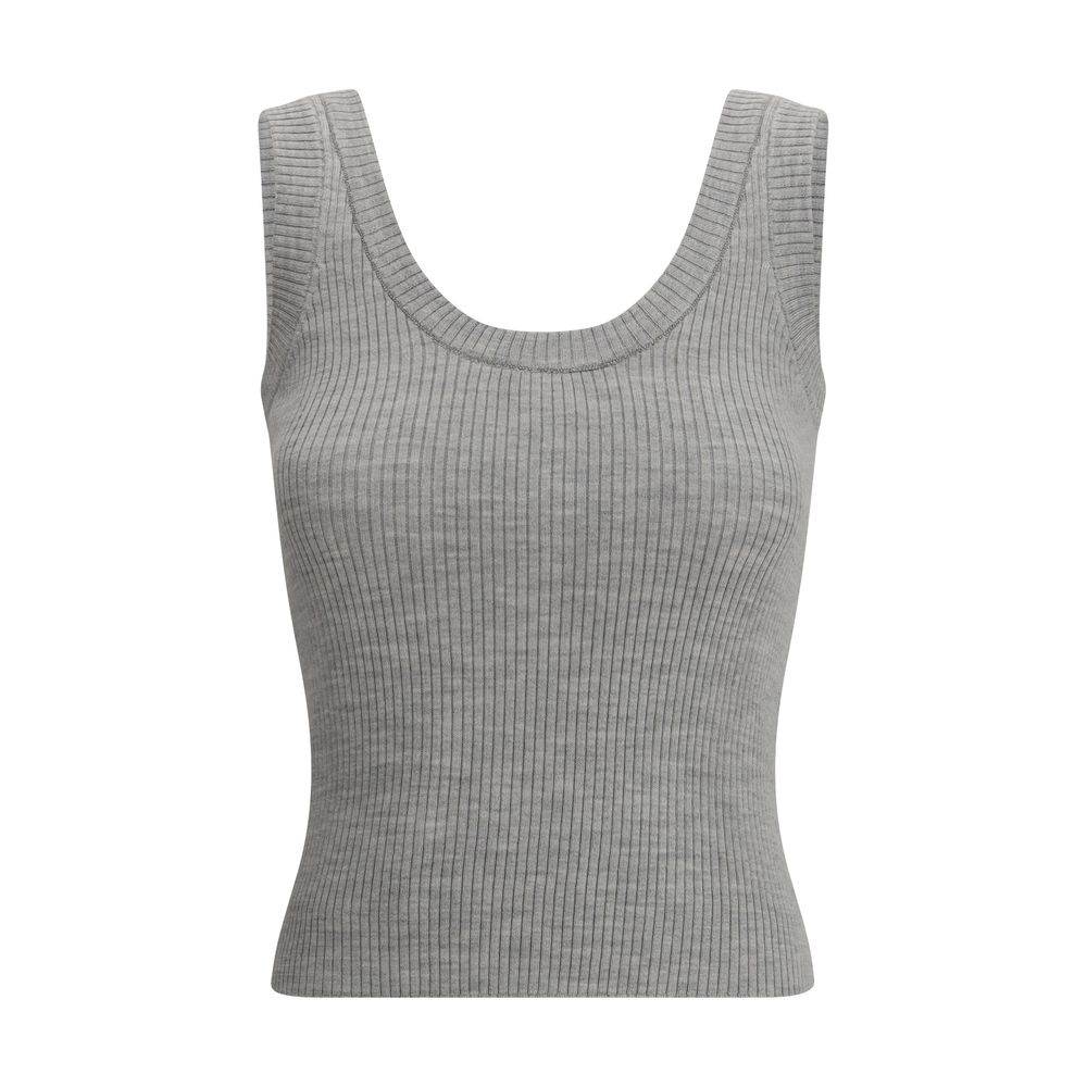 Brunello Cucinelli Ribbed tank Top - Hilstor
