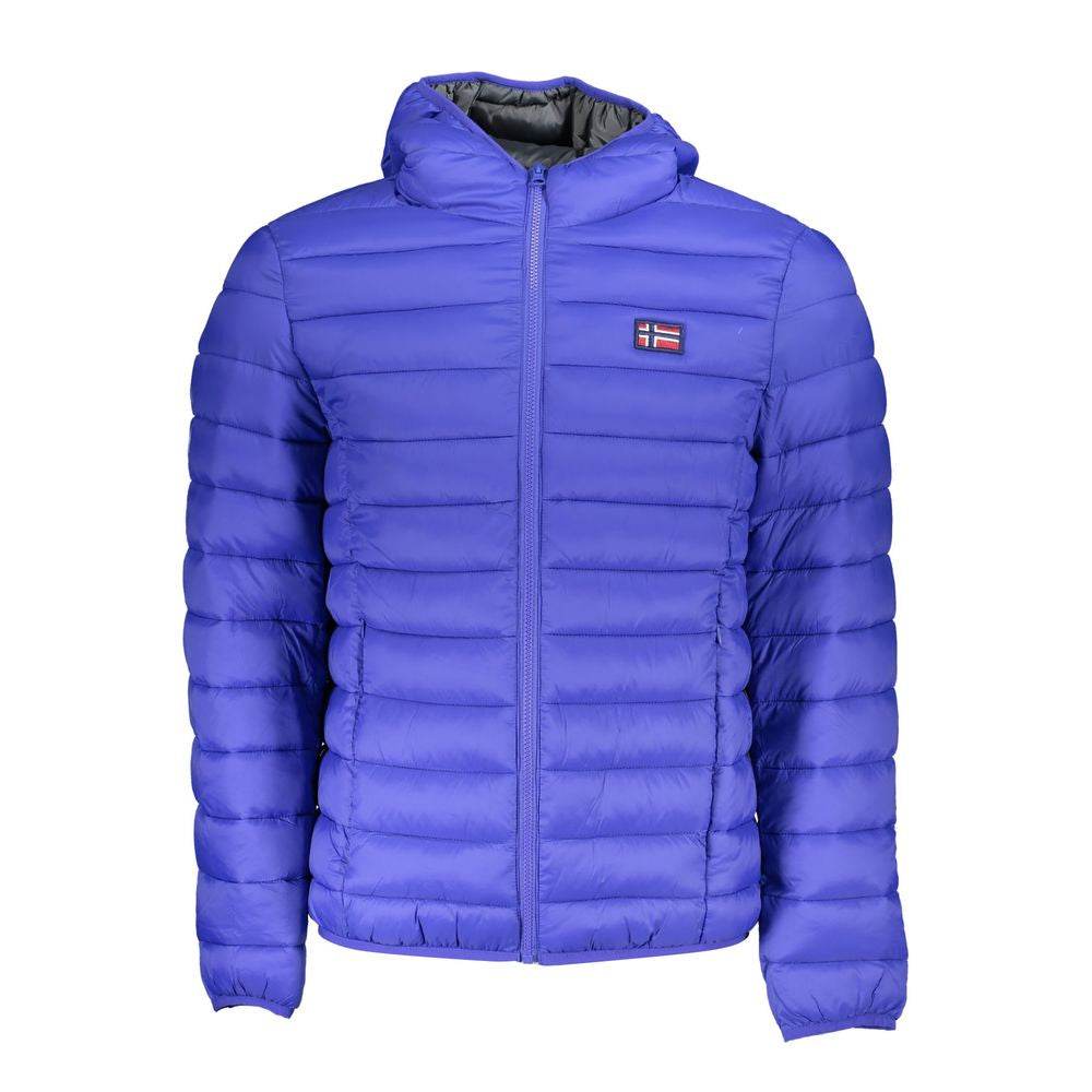 Norway 1963 Blue Polyamide Men Jacket - Hilstor