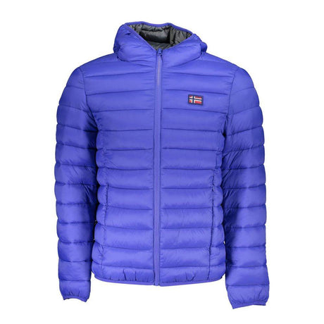 Norway 1963 Blue Polyamide Men Jacket - Hilstor