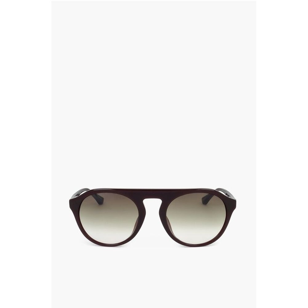 Linda Farrow Brown Haircalf Sunglass