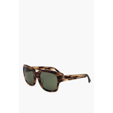 Linda Farrow Brown Haircalf Sunglass