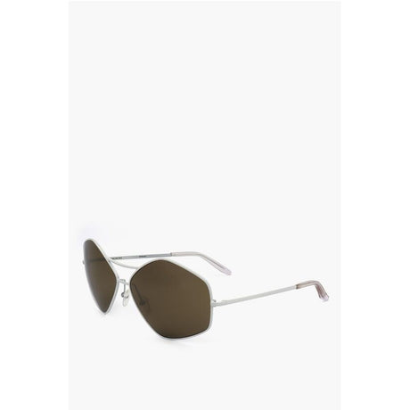 Linda Farrow Brown Metal Sunglass